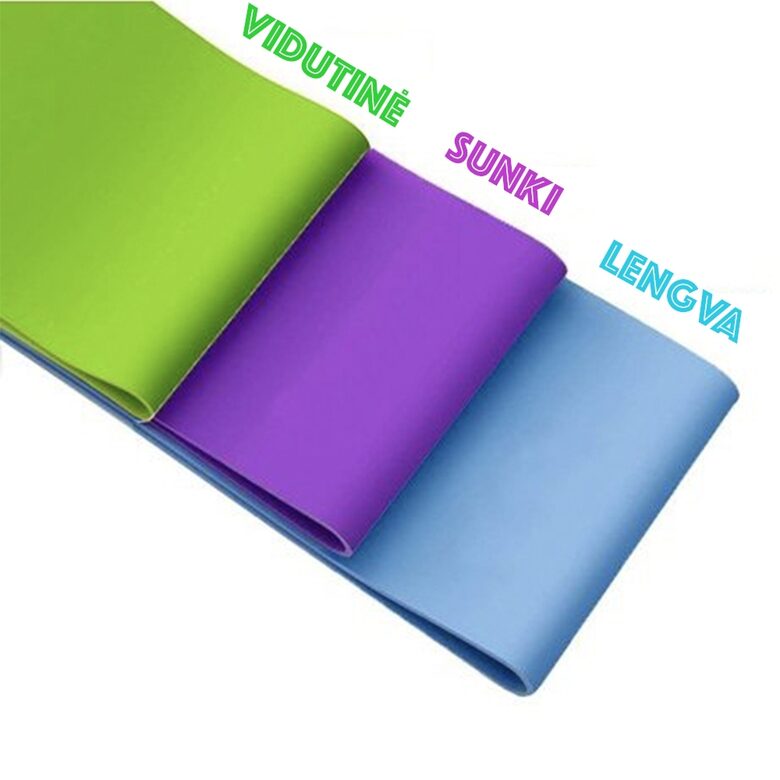 Pasipriešinimo gumų rinkinys 3 Vnt.