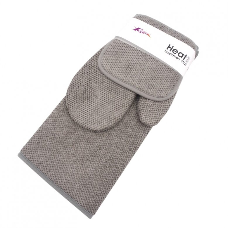 Džiovinimo kilimėis su pirštinėmis ir padėkliuku