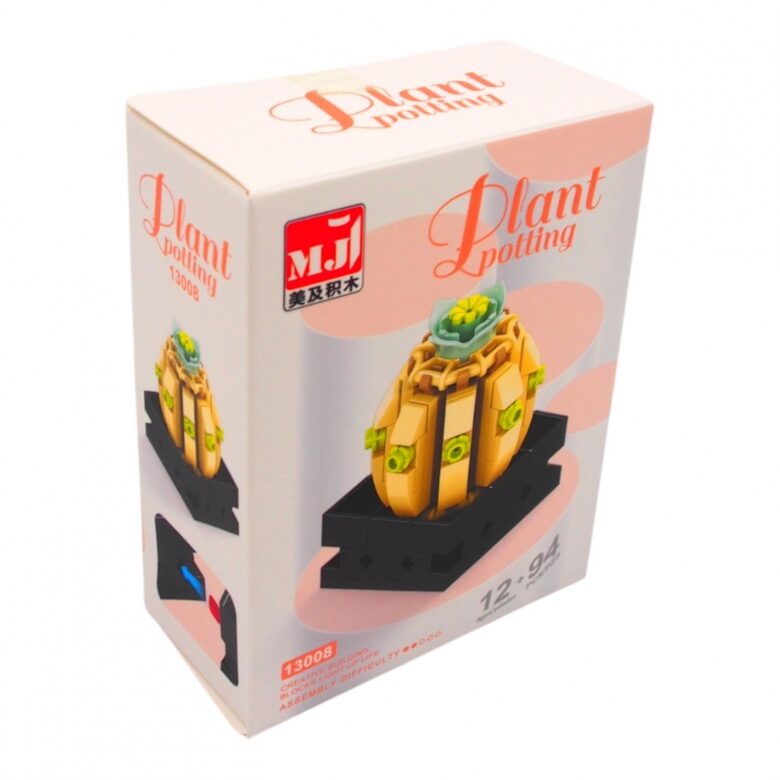 Konstruktorius gėlė ,,Augalų puodas"