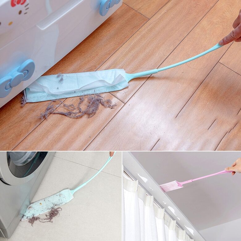 Tarpų valymo šluota su ilga rankena