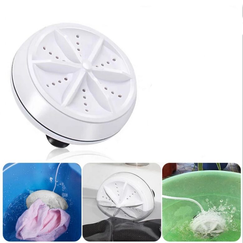 Kelioninė skalbimo mašina rūbams plauti