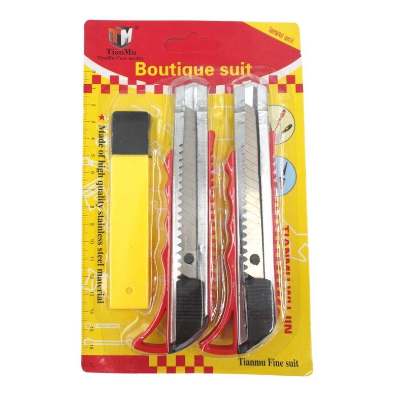 2vnt. kanceliarinių peilių rinkinys