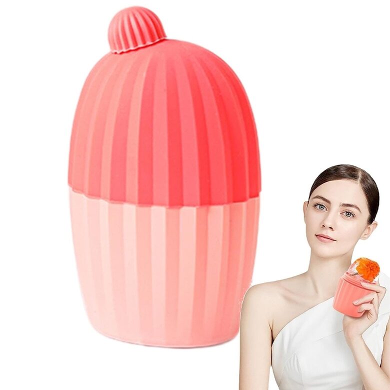 Šaldantis veido masažuoklis