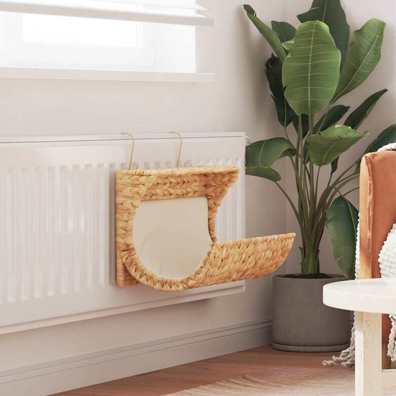 Kačių guolis su pagalvėle iš vandens hiacinto 37 x 20cm