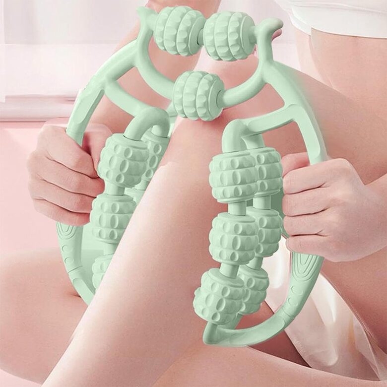 Plastikinis atpalaiduojantis kūno masažuoklis