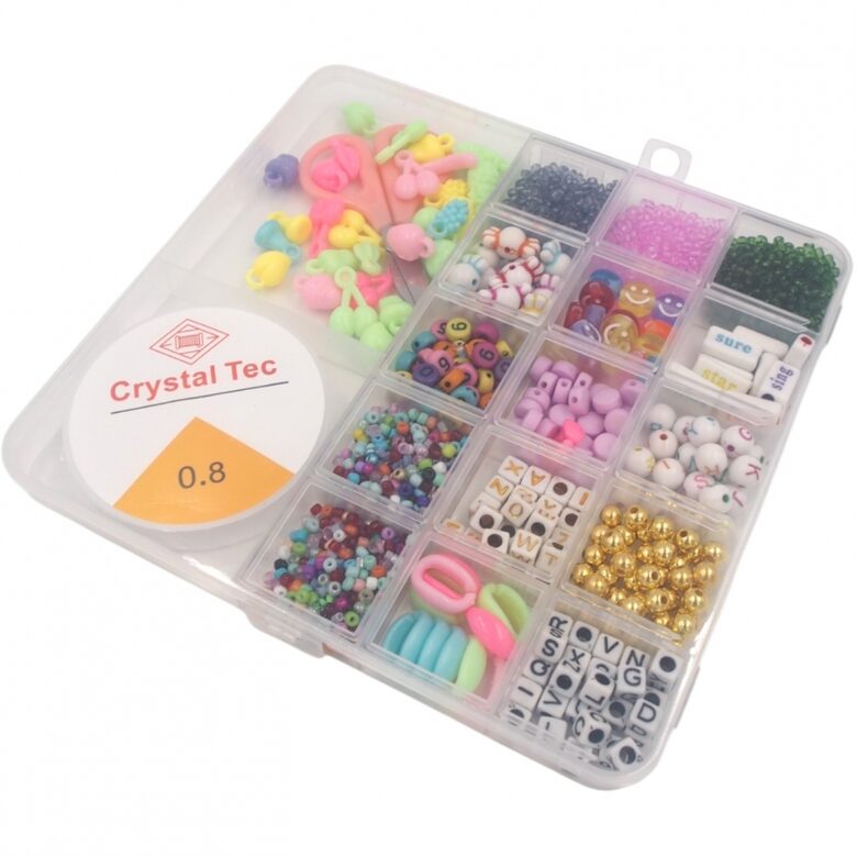 Apyrankių vėrimo rinkinys ,,Crystal tec" - 1