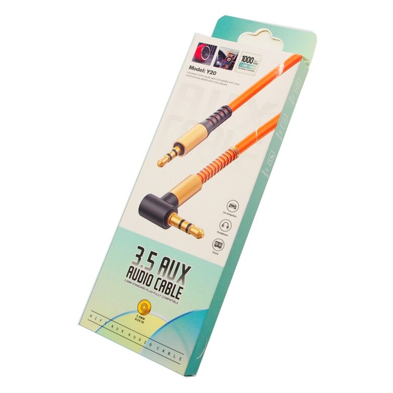 AUX 3.5mm garso perdavimo laidas, 100cm