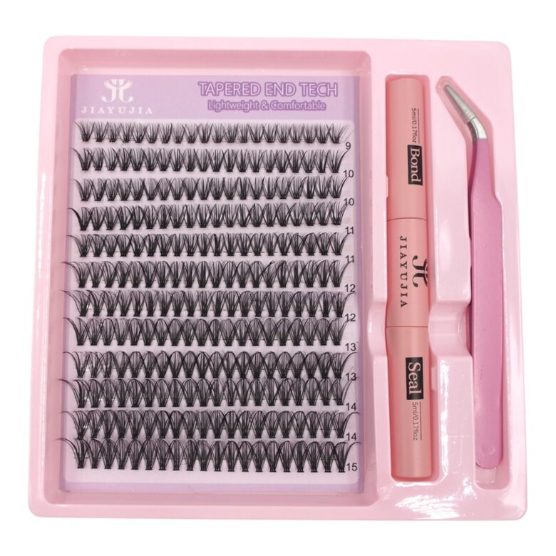 Aukštos kokybės priklijuojamų blakstienų rinkinys