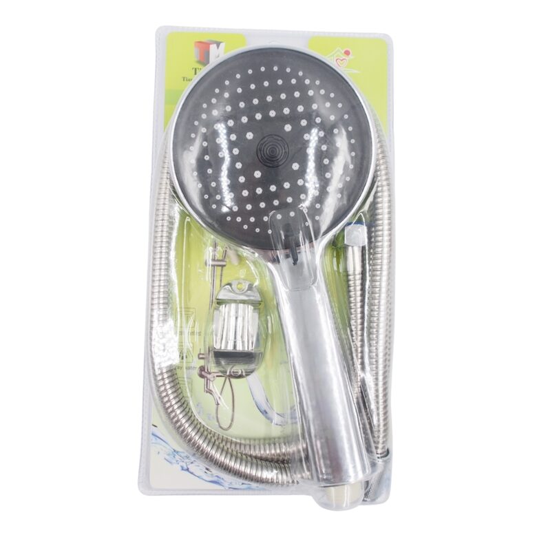 Dušo galvutė su žarna "Chrome"