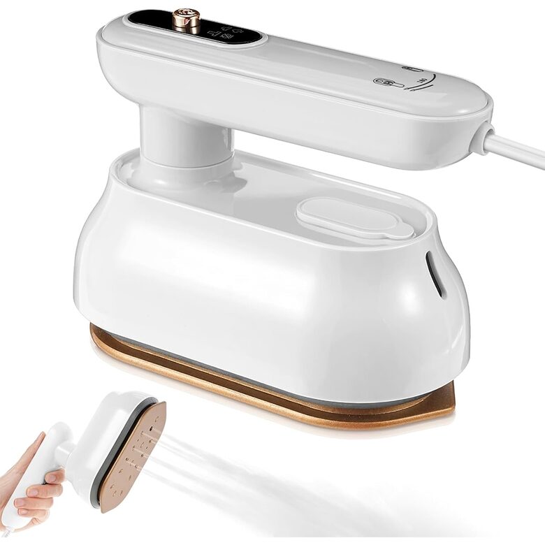 Kompaktiškas ir galingas rankinis garų lygintuvas