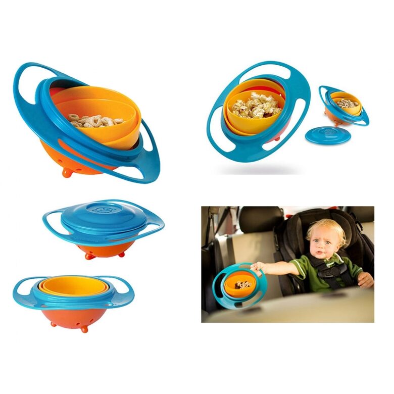Neišsipilantis dubenėlis ,,Baby gyro bowl"