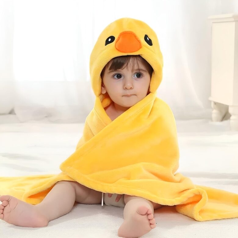 Vaikiškas rankšluostis ,,Ančiukas"