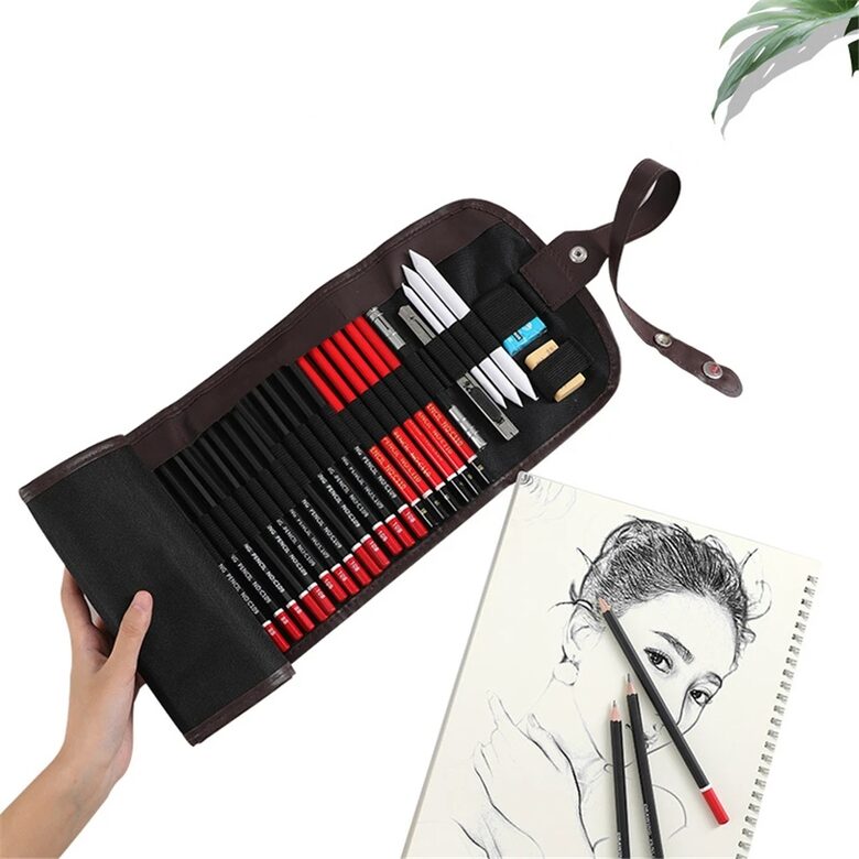 Kūrybinis rinkinys - grafitiniai pieštukai