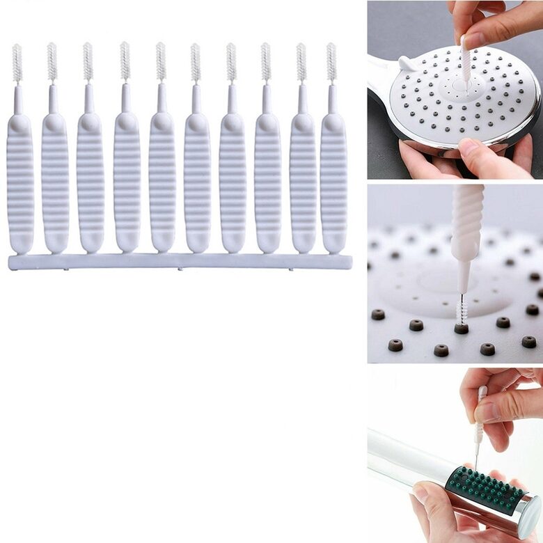 Mini šepetėliai vamzdžiams ir žarnoms valyti 10 vnt.