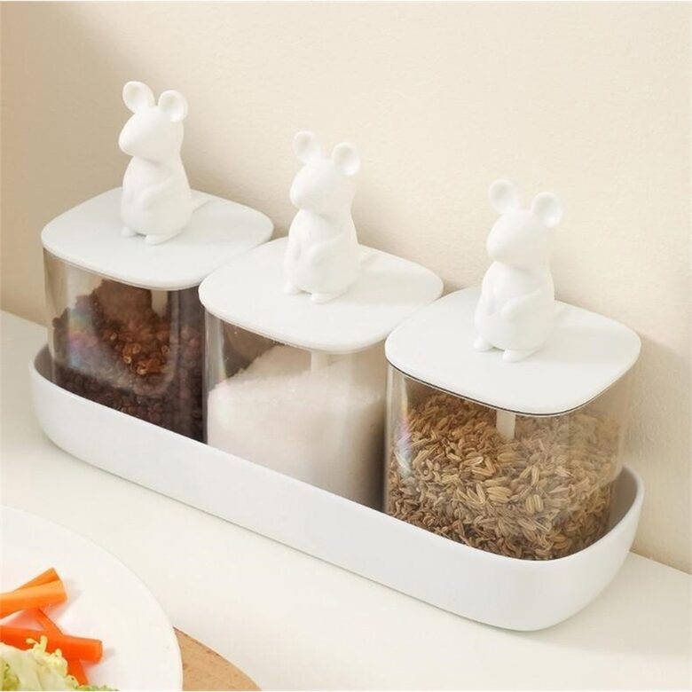 Prieskonių indeliai 3 vnt.