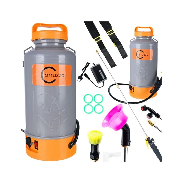 Akumuliatorinis purkštuvas su elektriniu siurbliu