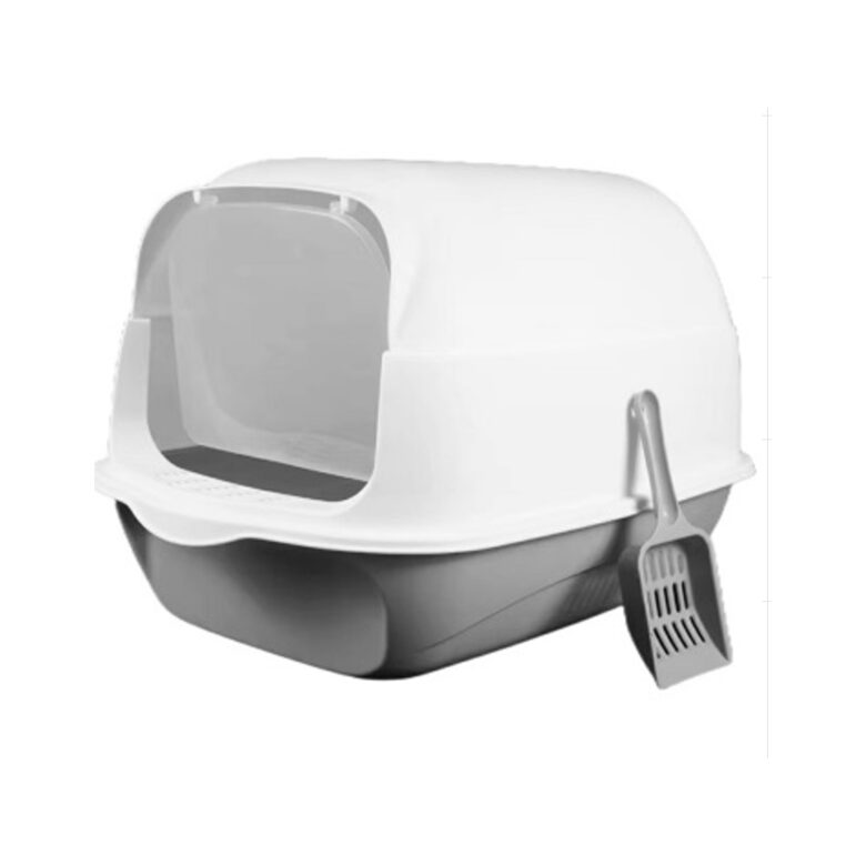 Uždara kačių kraiko dėžė su kastuvėliu