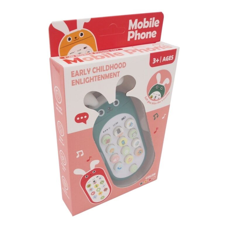 Muzikinis ir edukacinis žaislinis telefonas vaikams