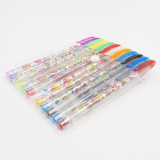 Kvepiantys geliniai rašikliai "Creative fun" 12vnt.