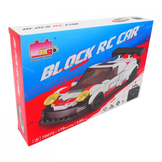 Konstruktorius / RC mašinėlė ,,Block RC Car"