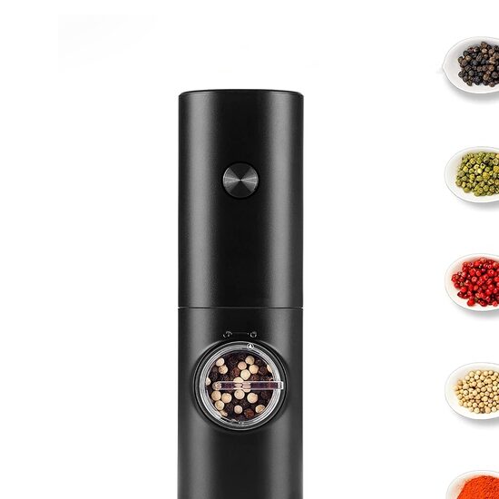 Elektrinis prieskonių malūnėlis (ABS korpusas)