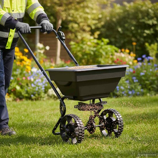 Stumiamas barstytuvas 47 x 82 x 75 cm, PVC ir plienas