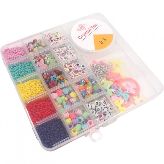 Apyrankių vėrimo rinkinys ,,Crystal Tec" - 2