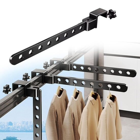 Universali drabužių kabykla / džiovykla su skylutėmis