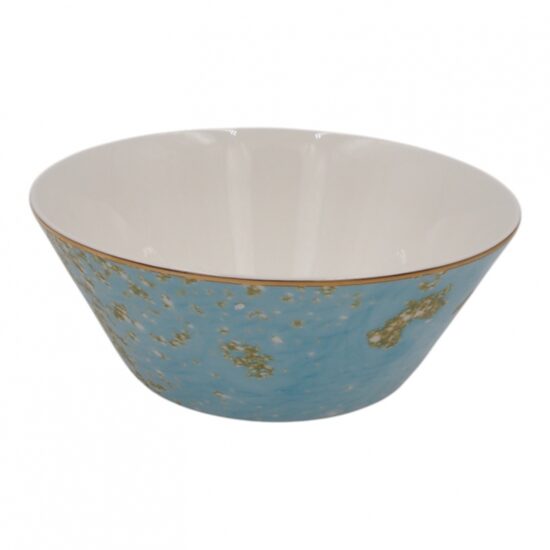 Keramikinis dubuo su aukso spalvos dekoru