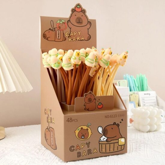 Gelinis rašiklis „Capybara“