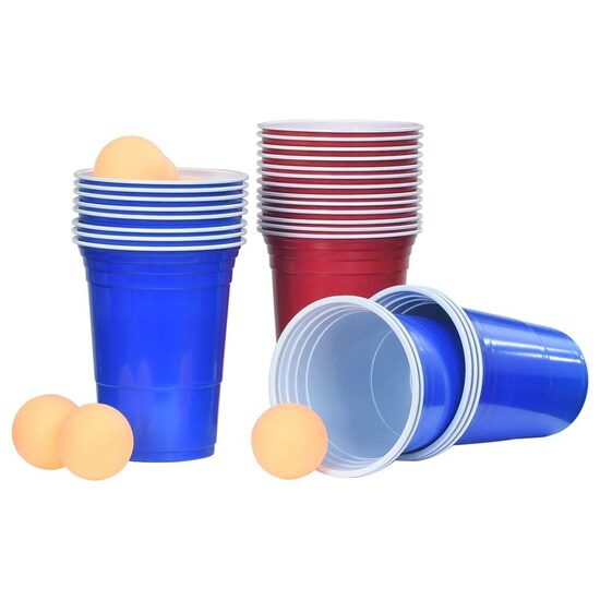 Stalo žaidimo rinkinys ,,Beer Pong" 0,5l, plastikas 