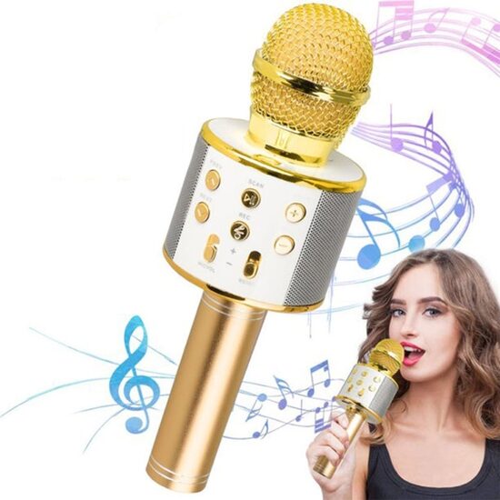 Išmanusis karaoke mikrofonas su bluetooth
