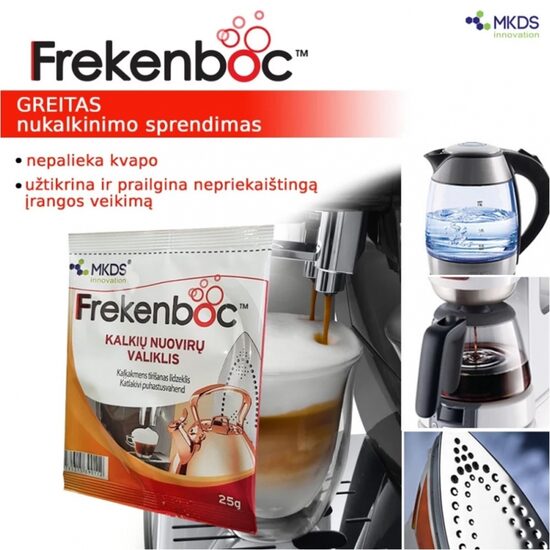 Kalkių nuovirų valiklis ,,FREKENBOC 25 g"