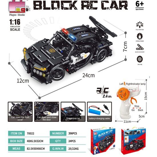 Konstruktorius/suvenyras RC mašinėlė TR2055