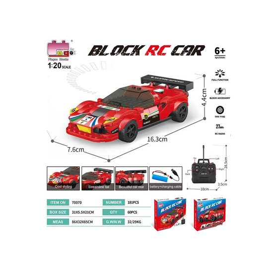 Konstruktorius/suvenyras RC mašinėlė TR2055B