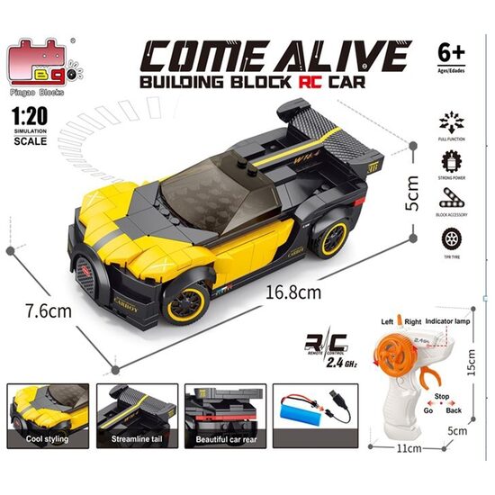 Konstruktorius/suvenyras RC mašinėlė TR2055G