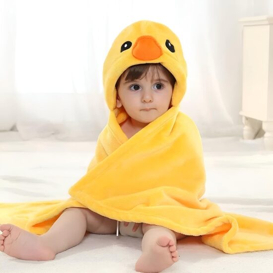 Vaikiškas rankšluostis ,,Ančiukas"