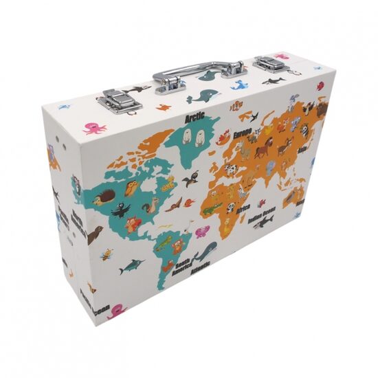 Kūrybinis meno rinkinys lagamine vaikams