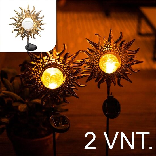 Lauko dekoracija Saulė 2vnt.