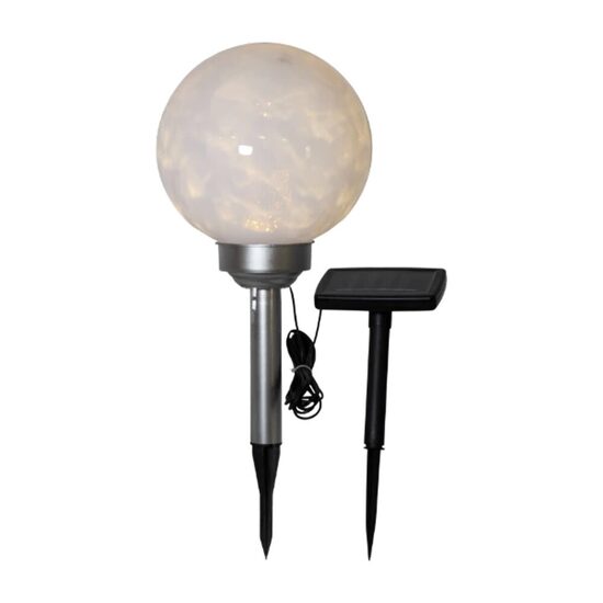 Sodo lempa „Luna“ su saulės baterija (37 cm)