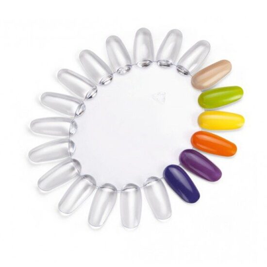 Nagų lakų pavyzdžių paletė 