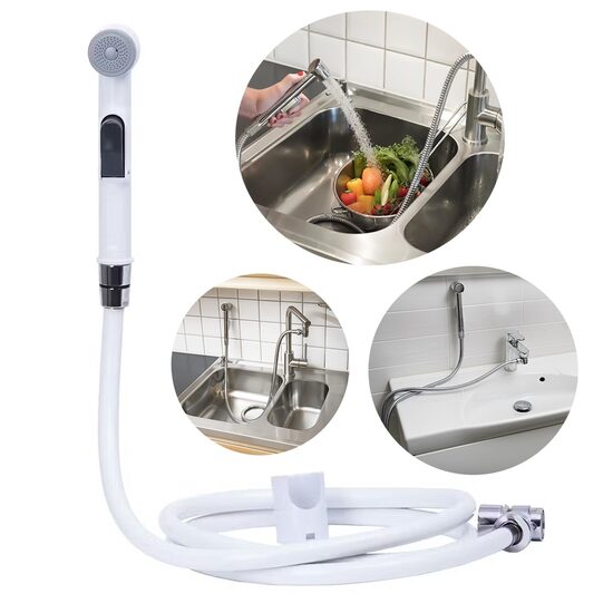 Papildomas kriauklės dušas su tvirta 1750 mm žarna