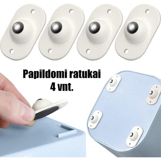 Papildomi ratukai 4 vnt.