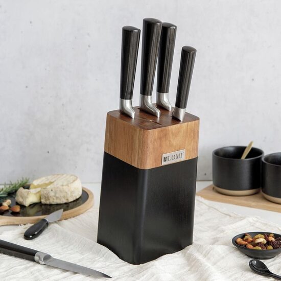 Peilių rinkinys su stovu ,,Alomi" 5vnt.