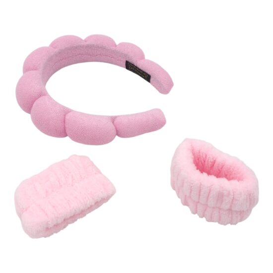 "Splish Splash“ SPA rinkinys: galvos lankelis + 2 riešinės