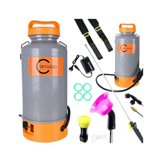 Akumuliatorinis purkštuvas su elektriniu siurbliu