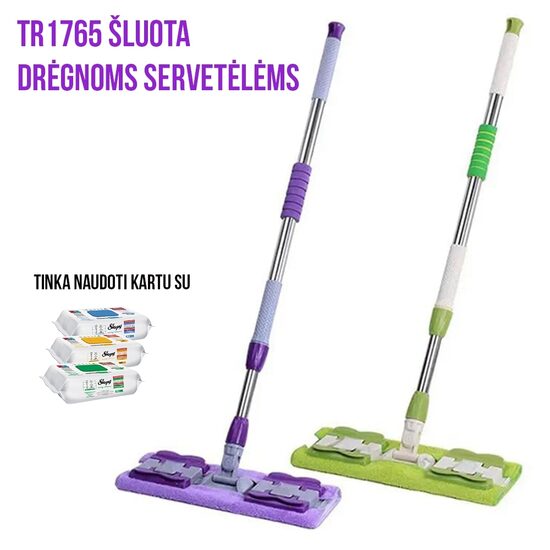 Šluota servetėlėmis