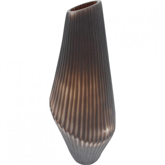 Stiklinė dekoratyvinė vaza 19×32 cm