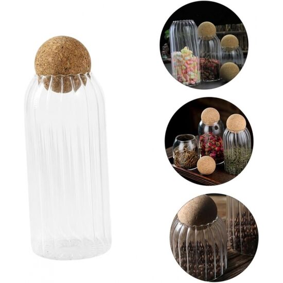 Stiklinis maisto saugojimo indas XL-dydis