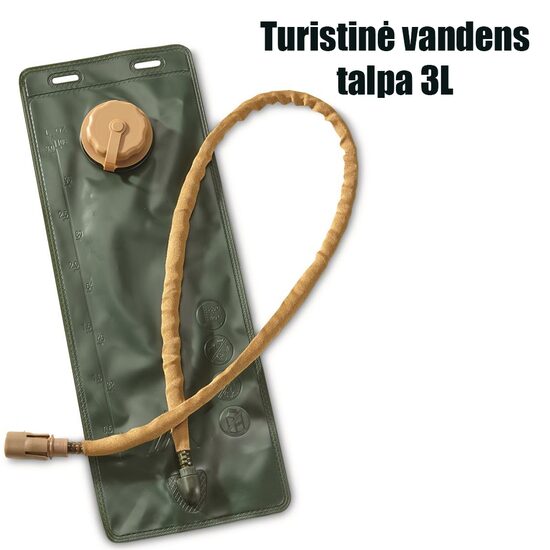 Turistinė vandens talpa 3l